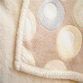 Zachte Coral Fleece en Velveteen Composite Blanket